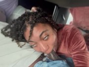 Fuck a fan pick me up in his truck Slurp on his big black dick like a professional street hoe 14/16