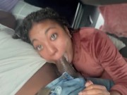 Fuck a fan pick me up in his truck Slurp on his big black dick like a professional street hoe 4/16