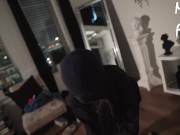 Tiny Latina Breaks In My Loft And Gets Fucked Hard 👩🏻😈😏 1/16