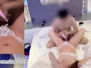 中出しされた直後クリトリスを責められ大量潮吹き。 2発目はザーメンと潮でグショグショのオマンコに生中出し。 日本人素人カップル / 電マ / クリトリス /  / 痙攣絶頂 / アクメ / 連続射 - Screenshot 8 of 16 - Squirting Orgasm