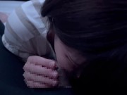 エロ精子をごっくんして「ごちそうさま」と言ってしまう痴女な彼女 cum in mouth gokkun 1/16