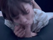 エロ精子をごっくんして「ごちそうさま」と言ってしまう痴女な彼女 cum in mouth gokkun 5/16