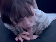 エロ精子をごっくんして「ごちそうさま」と言ってしまう痴女な彼女 cum in mouth gokkun 6/16