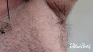 My neighbor goes crazy for my fat body and begs me to show my armpits and hairy chest on the street.