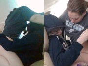 Heather Kane rides Cock in College Dorm for CREAMPIE SURPISE! 8/16