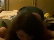 Pissy Emmy - Sexy Brunette Milf Sucks Cock 11/16