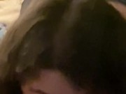 Pissy Emmy - Sexy Brunette Milf Sucks Cock 13/16