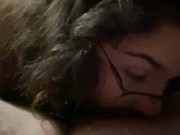 Pissy Emmy - Nerdy Unicorn Girl Sucks Cock With Ass In The Air 3/16