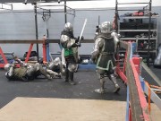 Group , squire gets by knight and fellow squrie 13/16