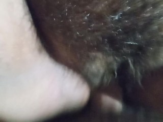 Taking daddy’s cock good and hard making my tits bounce