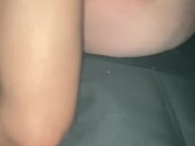 Thick Chick Getting Fucked In The Backseat While Girlfriend Is In The House!! 11/16