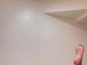 Intense Cum With Rose Toy