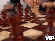 VIP4K. After chess game it's time for boy to share GF with winner 7/16