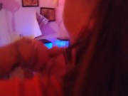 White Girl Twerking and Shaking Ass and Then Throwing Her Ass On Me 12/16