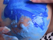 Experimental Porn: Hairy student girl in art class. By: Olivia Diaz 4/16