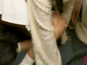 【アナル】大きめのアナルしっぽつけてオナニー【巨乳】 1/16