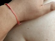 Visité a mi amiga y terminamos cogiendo mientras su novio la esperaba (creampie) 12/16