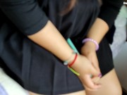 Visité a mi amiga y terminamos cogiendo mientras su novio la esperaba (creampie) 4/16