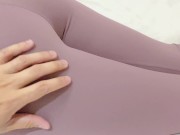 中出瑜伽女教练！把白酱骑出来！Creampie Yoga Girl ！ 4/16