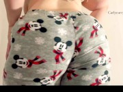 Anal teasing after showing my cute pants! 2/16