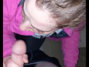 Heather Kanes Eyes Blink as She Almost Gags on Strangers Cumload ! 5/16