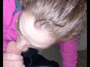 Heather Kanes Eyes Blink as She Almost Gags on Strangers Cumload ! 8/16