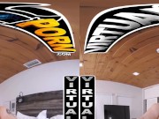 VIRTUALPORN - Blonde PAWG' Elana Bunzz's Big Tits Bouncing Around As She Rides Your Cock #POV #VR 8/16