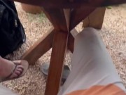 Sexy Blonde Flashing Big Natural Tits While Getting Fondled and Sucked On Public Mexico Beach 11/16