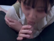 後輩の大学生が激しい手コキフェラで精子をいっぱい絞り出して興奮しちゃう♡ cum in mouth cumshot 11/16