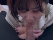 後輩の大学生が激しい手コキフェラで精子をいっぱい絞り出して興奮しちゃう♡ cum in mouth cumshot 3/16