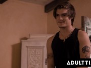 Stepson's First 3-Way With Stepdad and Stepmom 4/16