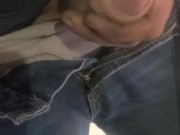 recording step-dad jacking off-  FINGER FUCKED MYSELF WHILE WATCHING. 12/16