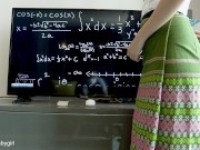 ဒေါသ ကြီး သလို ...အိုး လဲ ကြီး တဲ့ သင်္ချာ ဆရာမ... 1/16