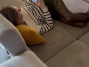 Cum on nylon leggs 1/16