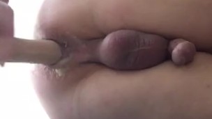 Precum dildo fuck watch til the end