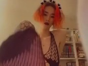 Goth Trans Tease and guide you(joi 4/16