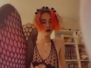 Goth Trans Tease and guide you(joi 5/16