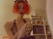 Goth Trans Tease and guide you(joi 6/16