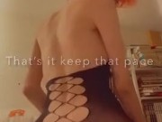 Goth Trans Tease and guide you(joi 9/16