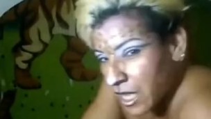 cougar milf masturbates for the STEPSON