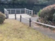 【初詣中出し】ドM看護師さんと有名な神社で参拝した後は、抱きしめながら中出し 1/16