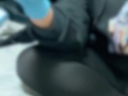 ゴム手袋で手コキ❤︎痴女ギャルは射精後もシゴき続けて男の潮吹きで笑っちゃう❤︎#156【HJJ】 11/16