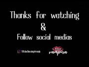 Malhando na bike com plug no cuzinho. 16/16