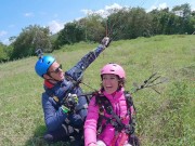 SQUIRTING while PARAGLIDING in 2200 m above the sea ( 7000 feet ) 14/16