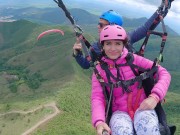 SQUIRTING while PARAGLIDING in 2200 m above the sea ( 7000 feet ) 5/16