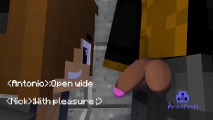 Sucking off Antonios Huge Cock | Minecraft Prison