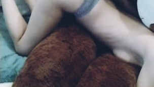 My BIG ASS spanked by a bear