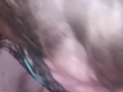 Sucking a rock hard cock after my spanking 6/16