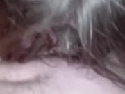 Sucking a rock hard cock after my spanking 7/16