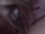 Sucking a rock hard cock after my spanking 8/16